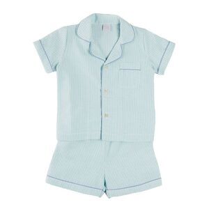 Pepa London Girls Rochester Striped Pajama, Green